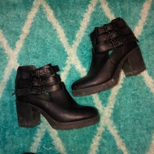 Black booties
